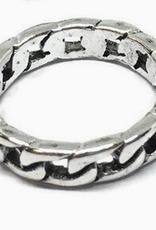 Chain Ring - Silver (Size 8)