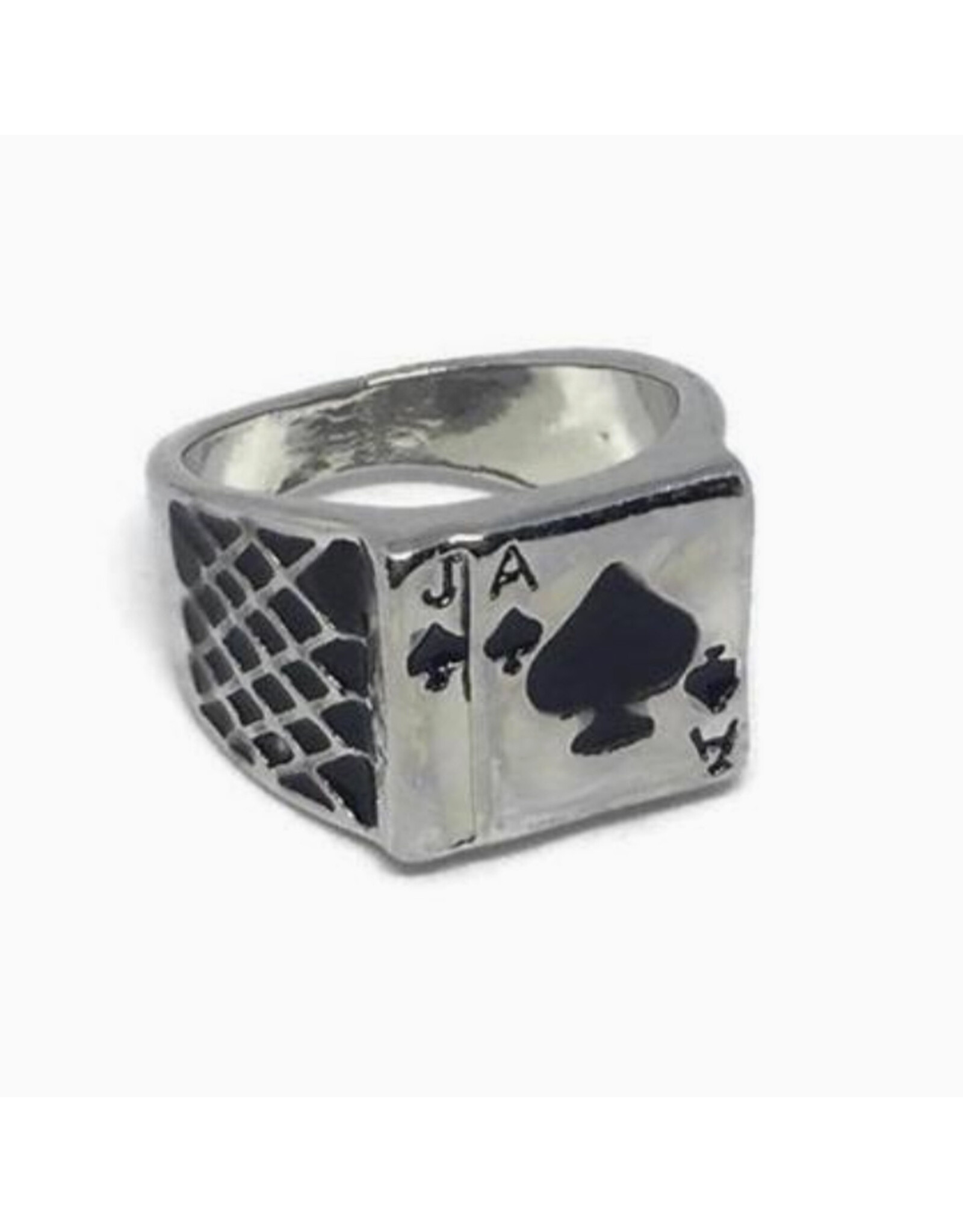 Ace of Spades Playing Cards Ring