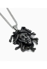 Medusa Head Necklace