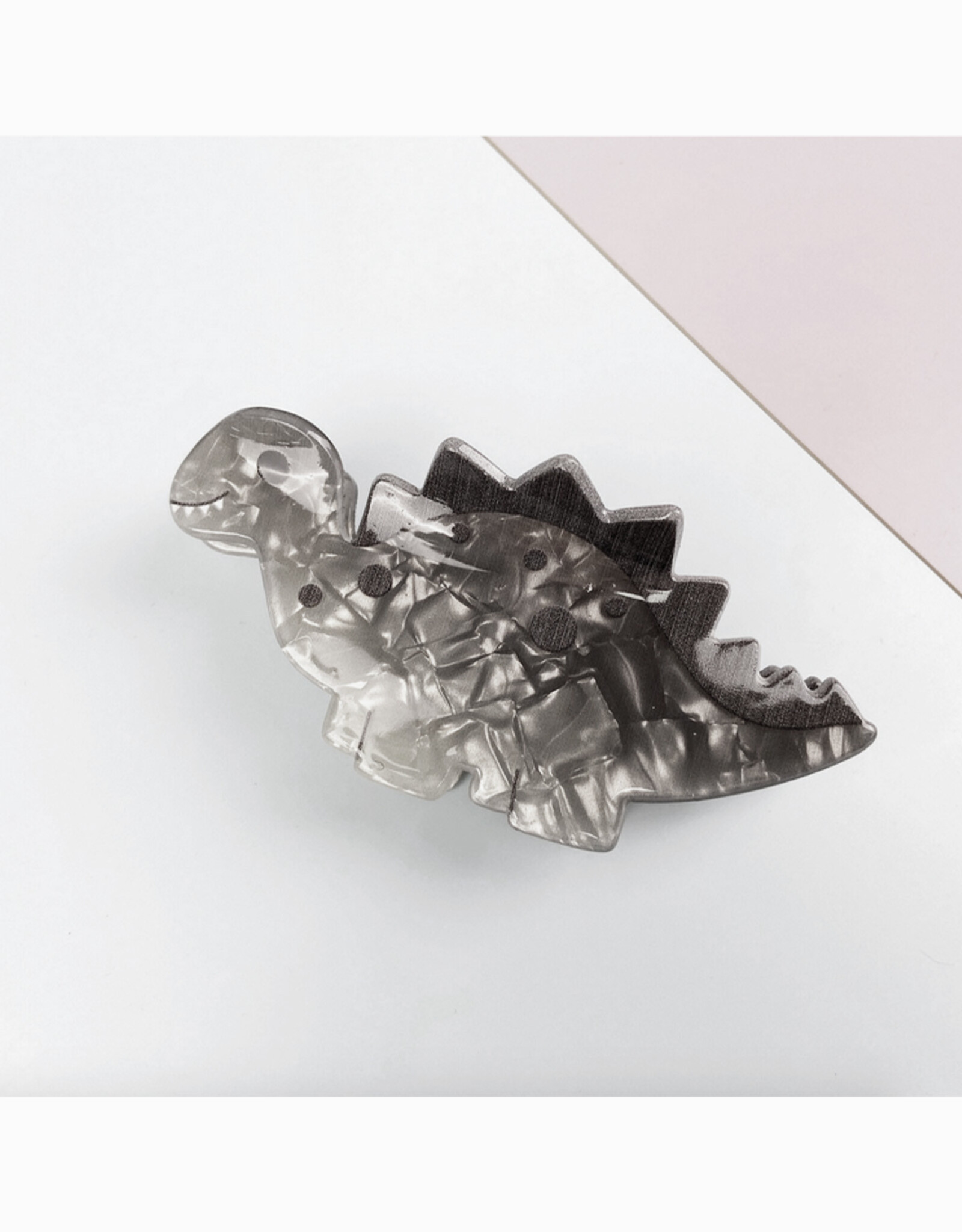 Grey Dino Claw Clip