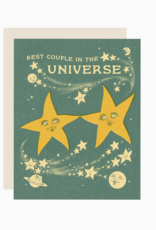 Best Couple in the Universe Stars Greeting Card