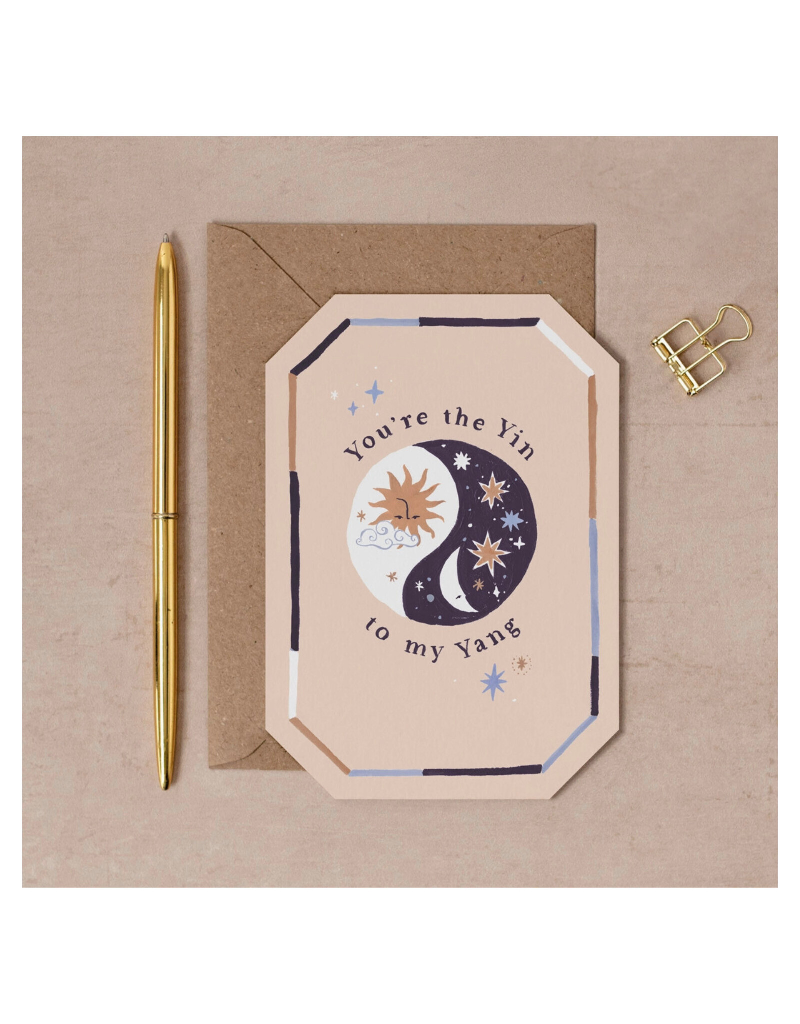 You're the Yin To My Yang Greeting Card