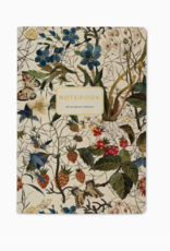 Forest Flowers (White) Notebook