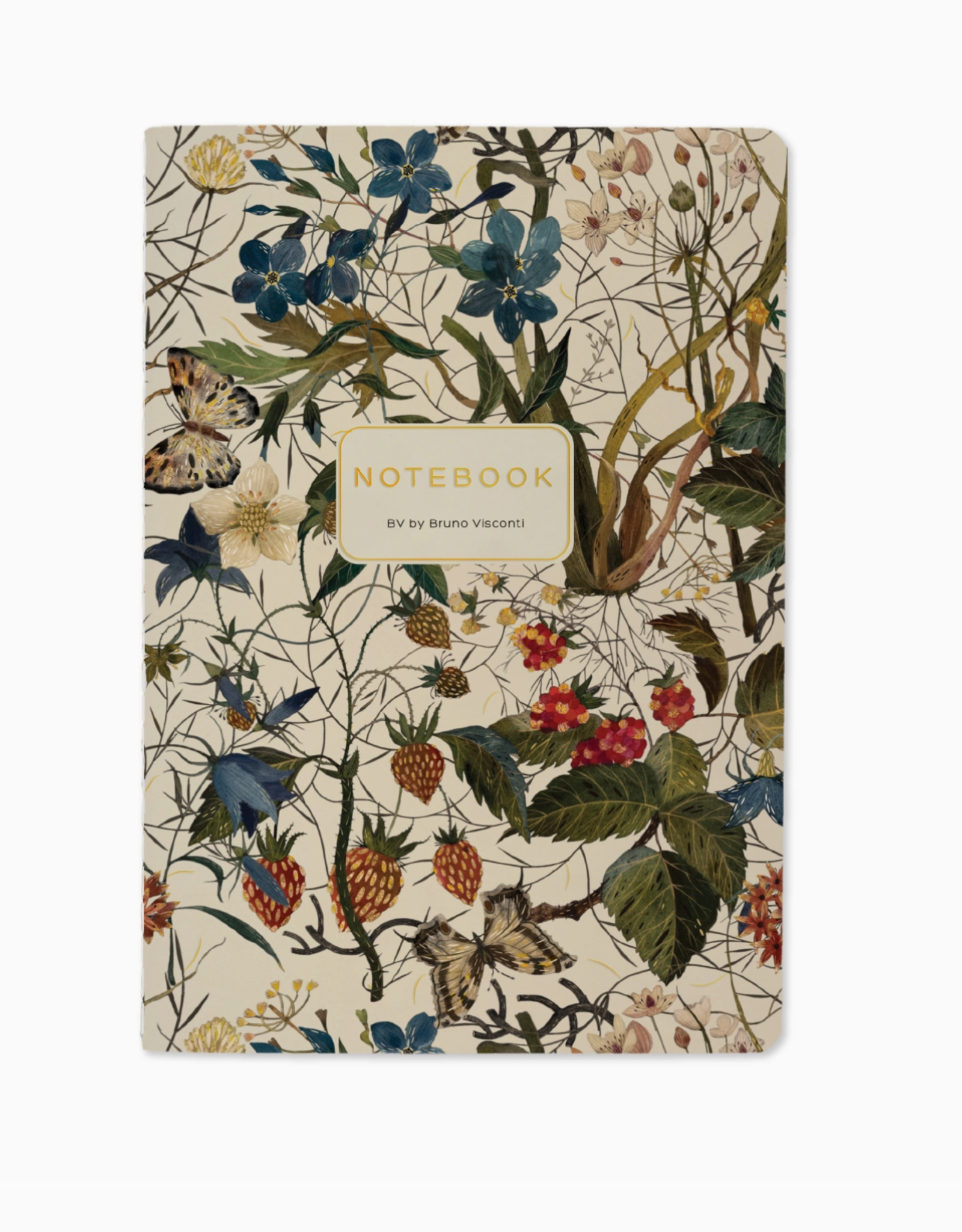 Forest Flowers (White) Notebook