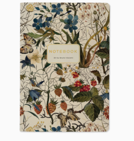 Forest Flowers (White) Notebook