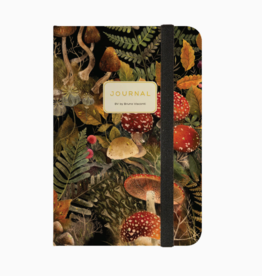 Forest Mushrooms Hardcover Notebook