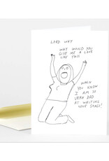 Very Bad At Writing Love Songs Greeting Card