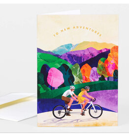 New Adventures Tandem Greeting Card