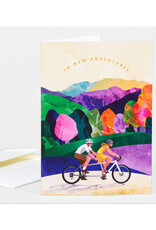 New Adventures Tandem Greeting Card