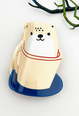 Playful Mug Pet Claw Clip