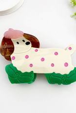 Spotted Dachshund Claw Clip