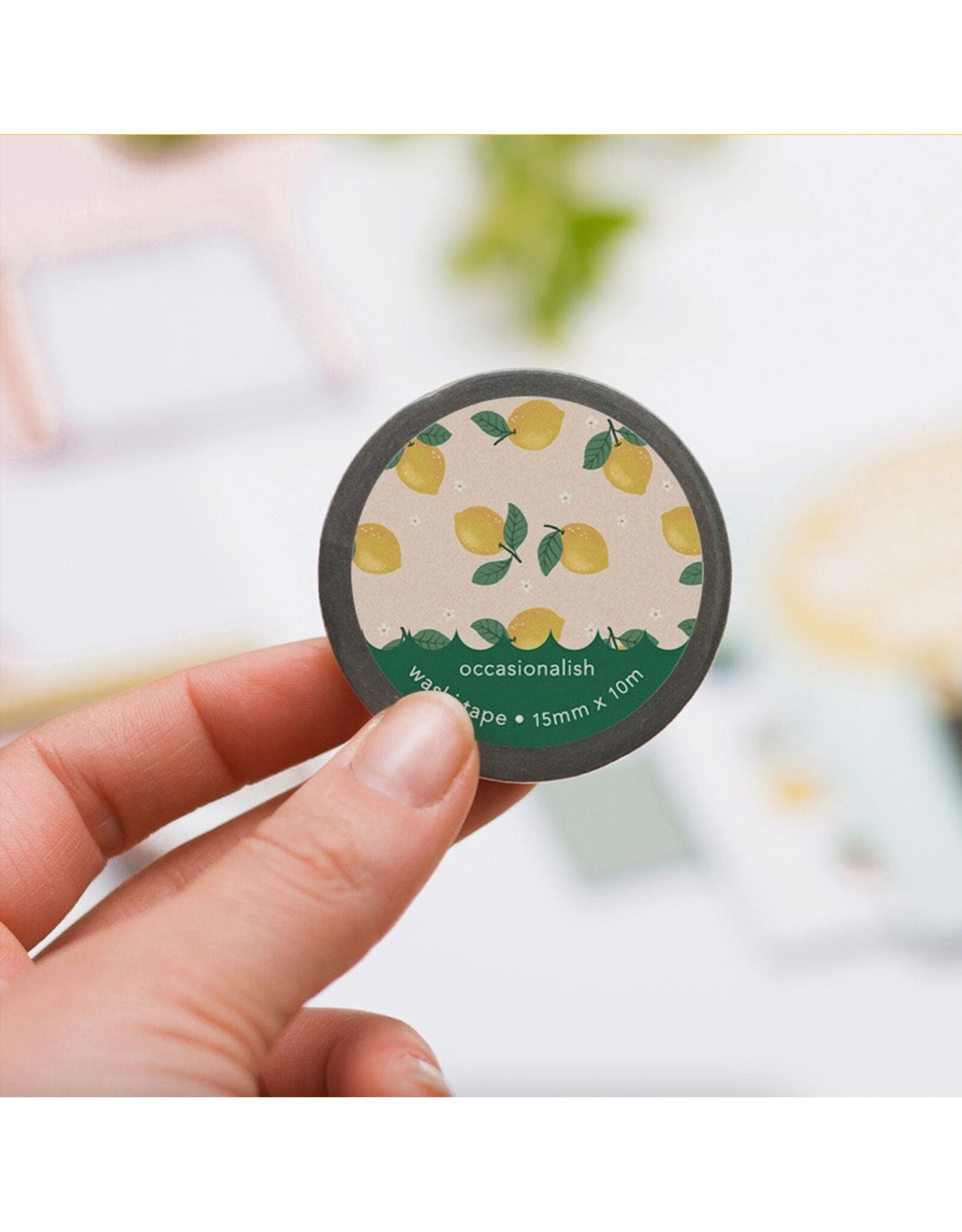 Lemon Fresh Washi Tape
