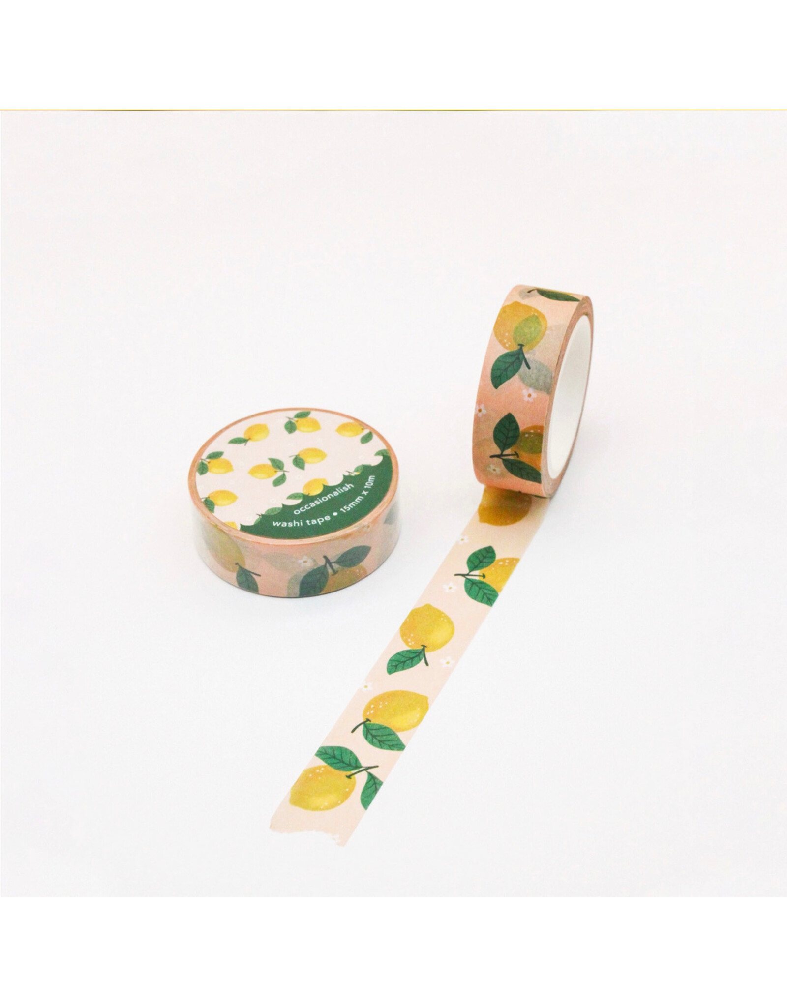 Lemon Fresh Washi Tape