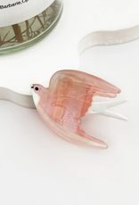 Mini Pink Swallow Claw Clip