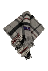 Highland Tartan Tweed Throw - Grey Thompson *