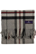 Highland Tartan Tweed Throw - Grey Thompson *