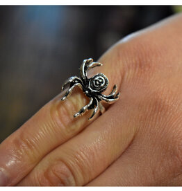 Spider Ring - Silver (Size 6)