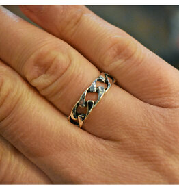 Chain Ring - Silver (Size 8)