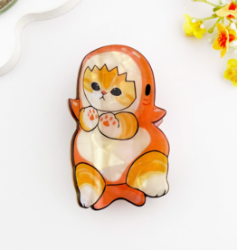 Mofusand Orange Shark Cat Claw Clip
