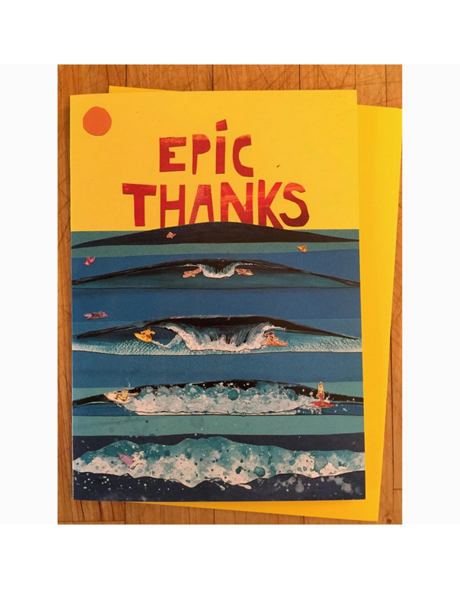 Epic Thanks Greeting Card