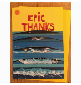 Epic Thanks Greeting Card