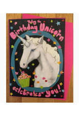 Celebration Unicorn Birthday Greeting Card