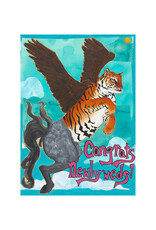 Congrats Newlyweds Tiglehorse Greeting Card