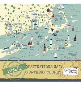 Northern Shores (1000 Piece) Galleyware Puzzle