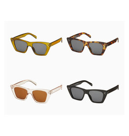 Rose Angled Cat Eye Sunglasses