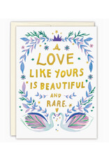 Beautiful & Rare Love Wedding Greeting Card