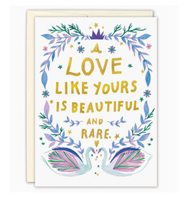 Beautiful & Rare Love Wedding Greeting Card