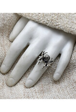 Silver Spider Ring