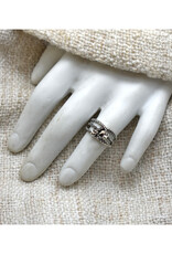 Dual Snakes Ring - Silver