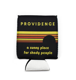 Providence: A Sunny Place for Shady People Coozie - Black