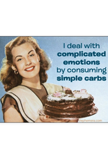 Complicated Emotions Simple Carbs Magnet