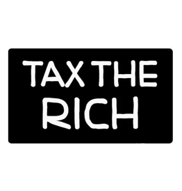 Tax the Rich Sticker