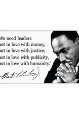 In Love With Justice and Humanity MLK Sticker