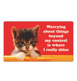 Worrying About Things Beyond My Control Sticker