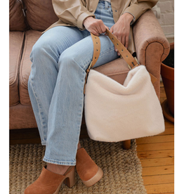 Teresa Faux Fur Hobo - Ivory
