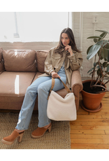 Teresa Faux Fur Hobo - Ivory