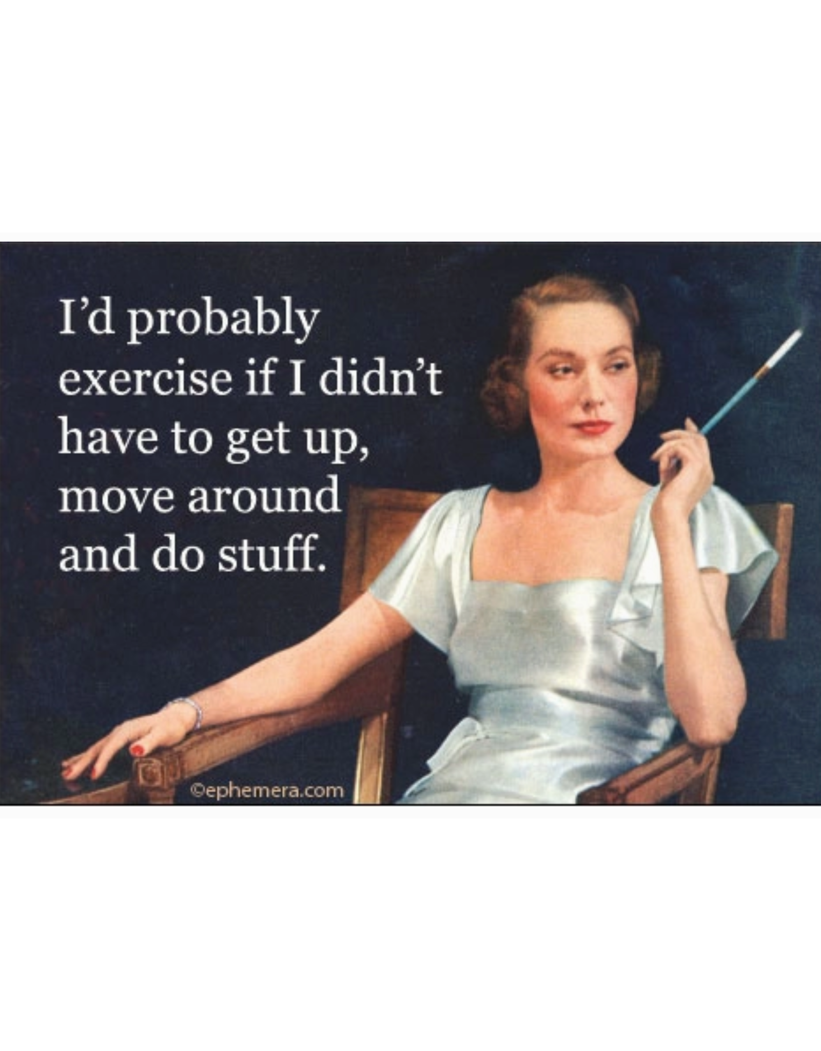 I'd Probably Exercise If... Magnet