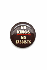 No Kings No Fascists Button