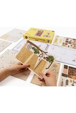 DIY Miniature House Book Nook Kit: Sunshine Town