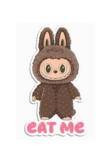 Labubu eat Me Sticker
