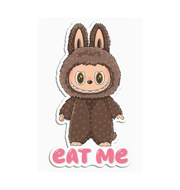 Labubu eat Me Sticker