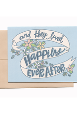 Happily Ever After Banner Greeting Card