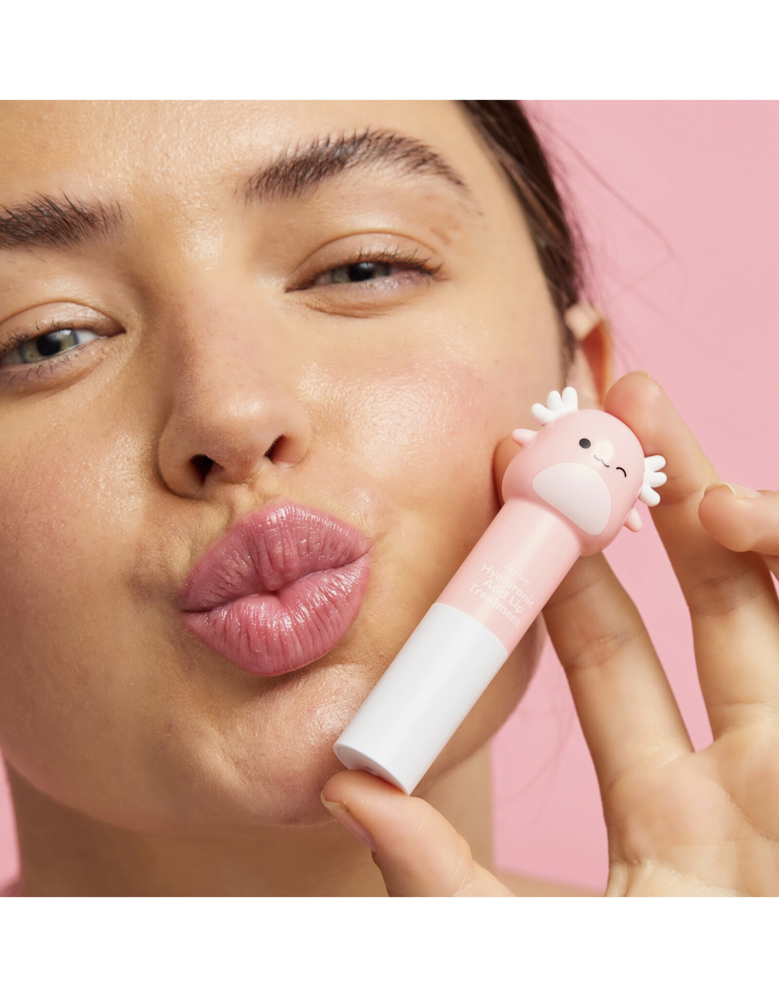 Archie the Axolotl Hyaluronic Lip Treatment Stick