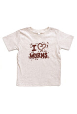 I Love Worms Toddler T-Shirt