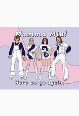 Mama Mia! Abba Greeting Card Mama Mia! Abba Greeting Card