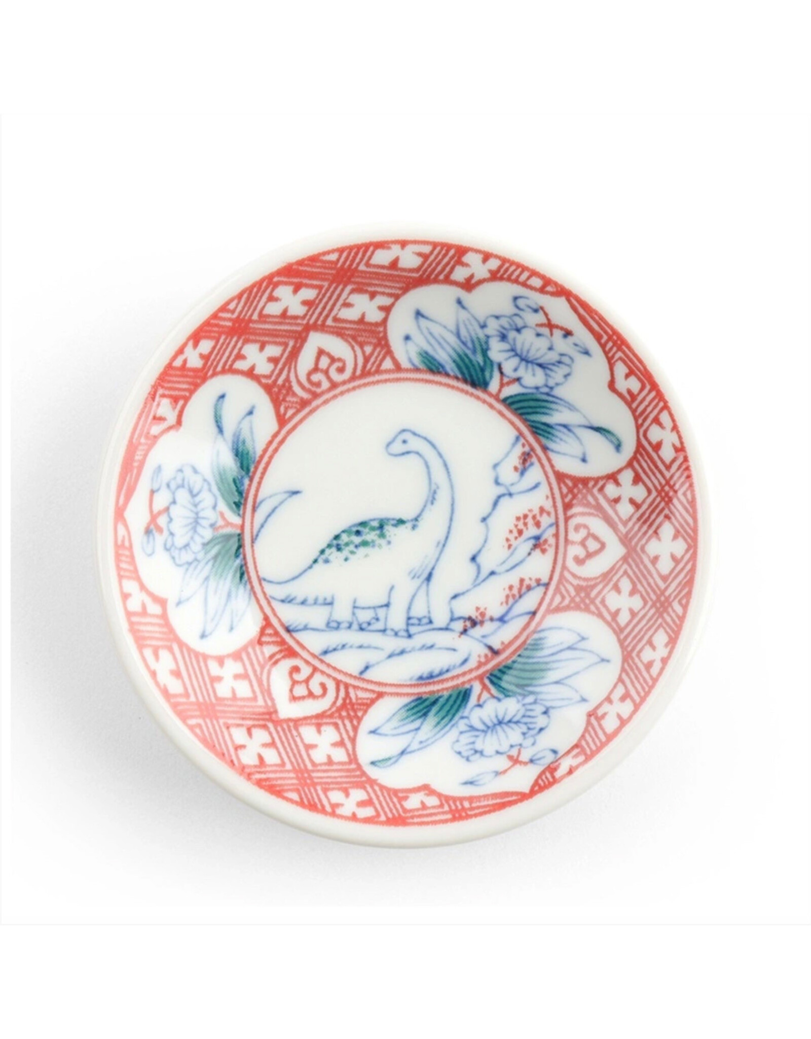 Imari-Style Dino Plate - Hanaryu